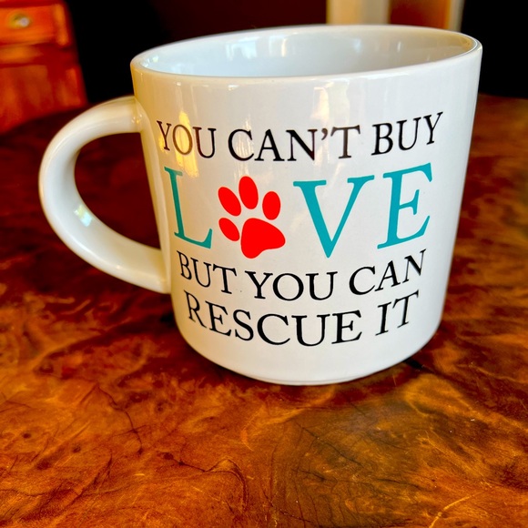 Large Pet Rescue Coffee Mug - Picture 1 of 4